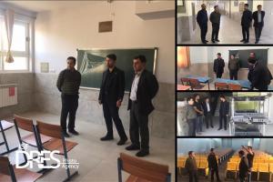 بازدید میدانی از پروژه ها و تجهیزات مدارس اصفهان