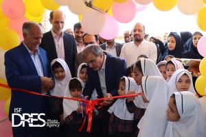 دو مدرسه ۶ کلاسه در روستای اشکاوند اصفهان افتتاح شد