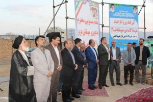 آغاز احداث مدرسه خیرساز جنت درکوی راه حق